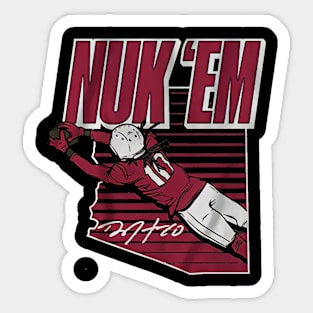 deandre hopkins nuk'em Sticker